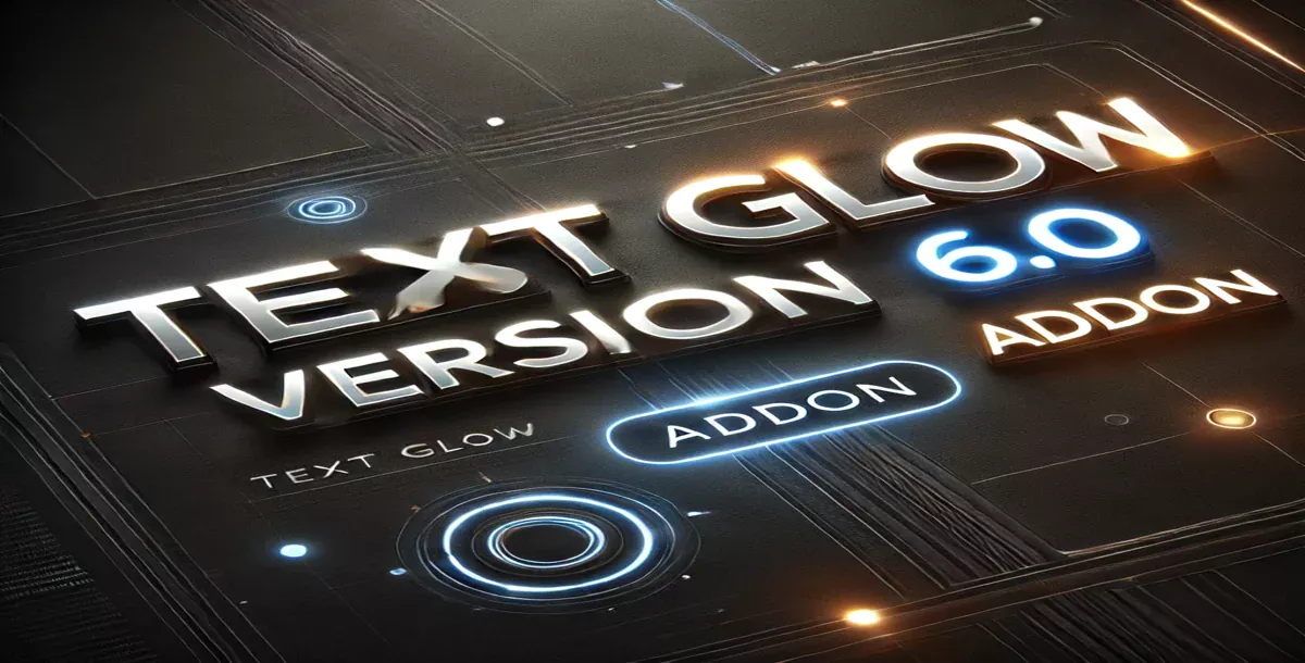 Text Glowing Colors 