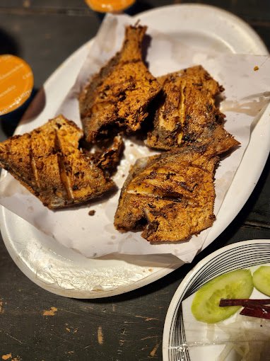 Whole Fried Pomfret